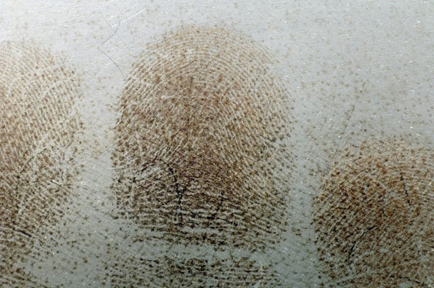 Fingerprints Dirty Surface